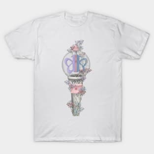 Viviz Floral Lightstick kpop T-Shirt